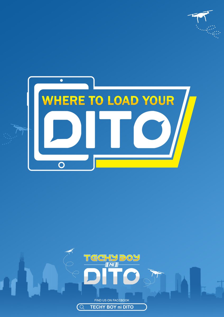 techyboynidito's tweet photo. WHERE TO LOAD YOUR DITO

Here is the updated list where you can have your DITO account reloaded. I'll add more on the...

Link to full article -> https://t.co/f3AJoLnOD1

#DITOTelecommunity #DITOkana #DITOnaTayo #kaDITO #joinkanaDITO #DITOph #DITOTelecom #DITO #TechyBoyniDITO https://t.co/AoWBl3aLoF
