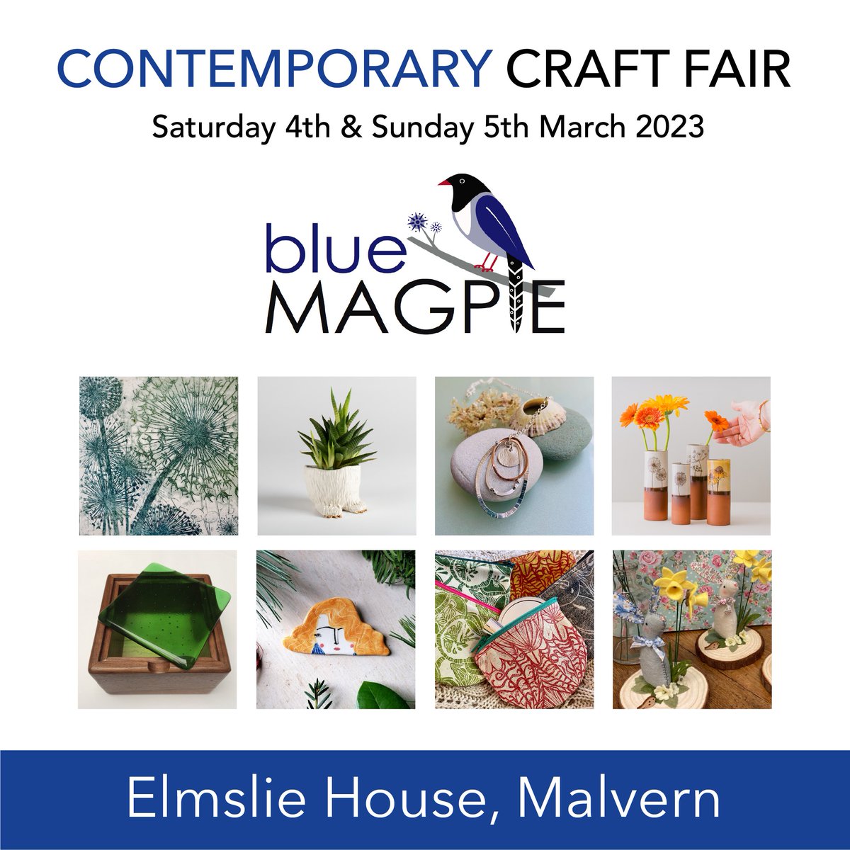 rozdowen's tweet photo. How exciting! I'm going to be here ⬇️⬇️on the 5th March! If you're in or near Malvern why not come along and say hello - I'd love to see you & I'll be in the company of some fab makers #MHHSBD #MadeInWales #ShopIndie #BlueMagpie #ElmslieHouse
https://t.co/QcoPjxUpQH https://t.co/fynuwpL2b1