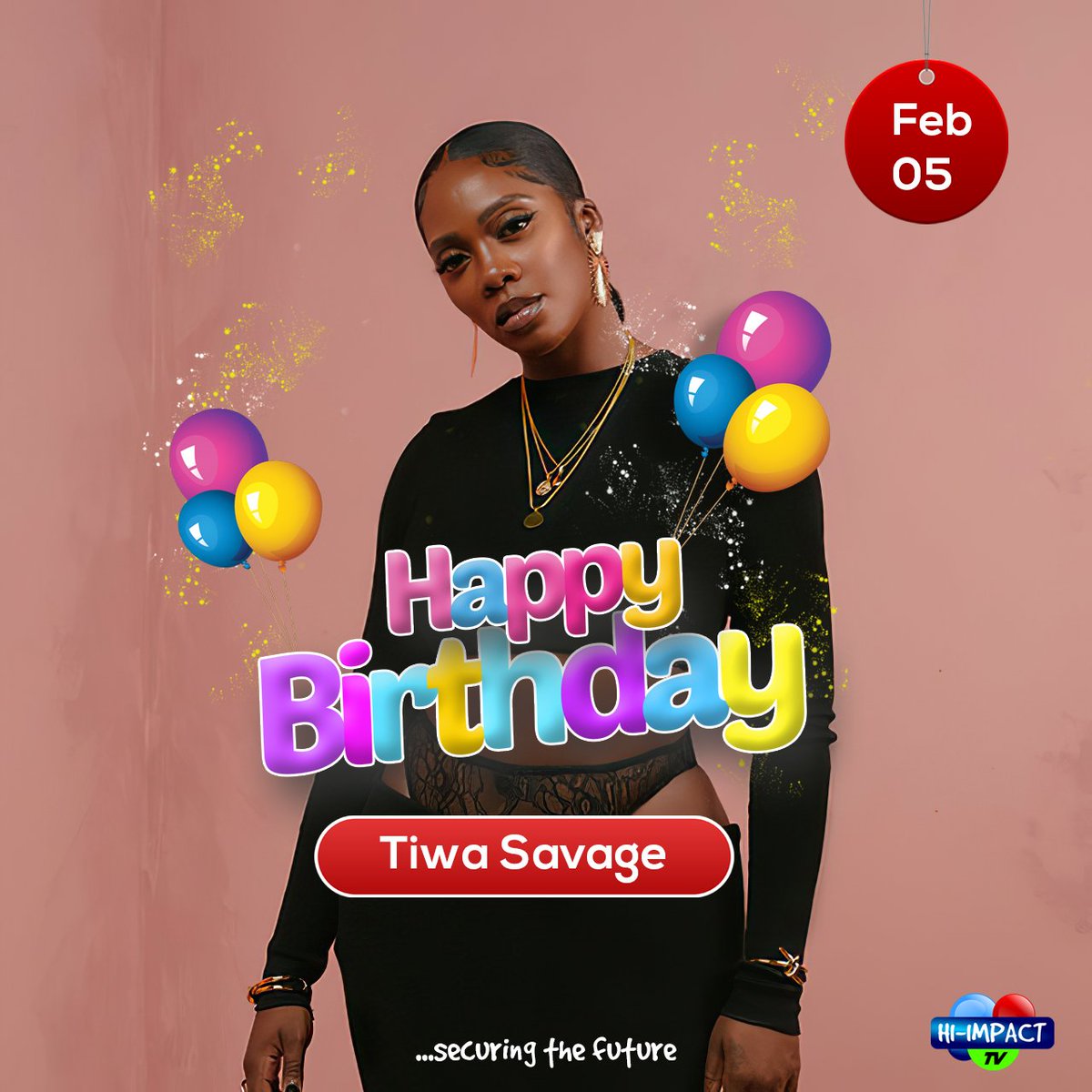 Happy birthday to the lady with the golden voice and one of the greatest musical icons to ever come out of Nigeria, @TiwaSavage 🎊🎉🎊

We hope this birthday as special as you are. Enjoy your day.✨💯

With love, from all of us at hiimpacttv💓💞

#tiwasavage #celebritybirthday