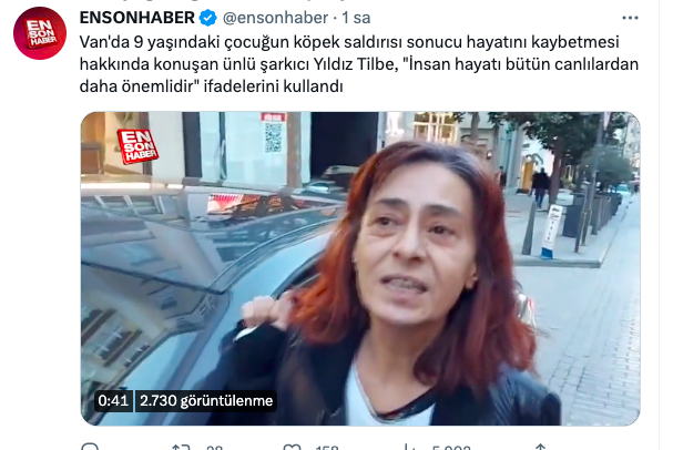 Toplumda sahipsiz hayvan korkusu, nefreti ve düşmanlığı yaratmak için  bir yıldır organize bir kampanya yürütülüyor. İnsanlarla sokak hayvanları arasında ölümüne bir mücadelenin olduğu, onları öldürmezsek onların bizi öldüreceği, çocuklarımızı parçalayacağı durmadan söyleniyor.
