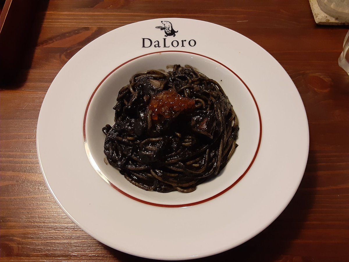 hikichi_tax's tweet photo. イカスミパスタを制覇。また来ます！
#daloro
#鹿児島イタリアン https://t.co/HP69pl5Hmz