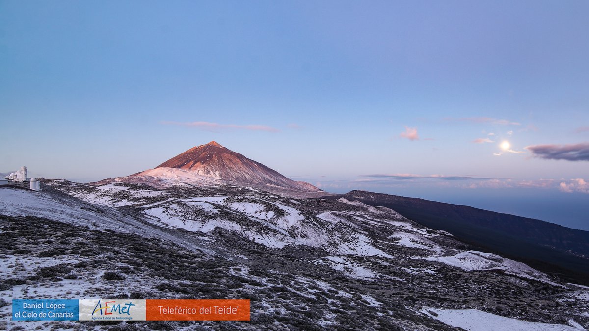 AEMET_Esp's tweet photo. #Buenosdías España.
Así amanece hoy en el Parque Nacional del #Teide @pnteide.
Imagen cortesía del proyecto #TeideLab de @AEMET_Izana @VolcanoTeide @cielodecanarias https://t.co/kqjBAlnrN9