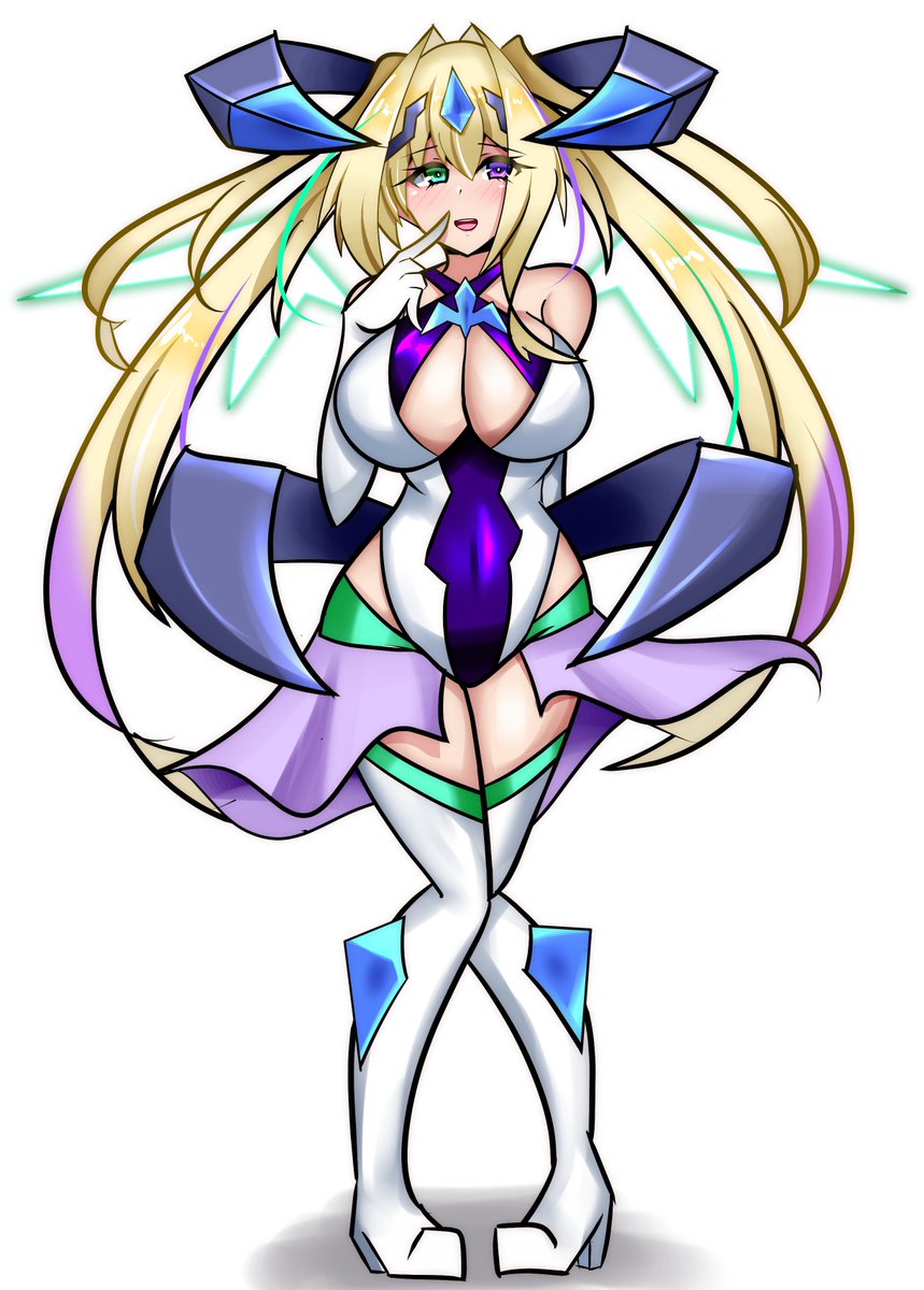 内なる力に身を委ねたましろちゃんを描きました。

神威「女神の力がなくてもお嬢様に宿る力を制御することができれば…!」 