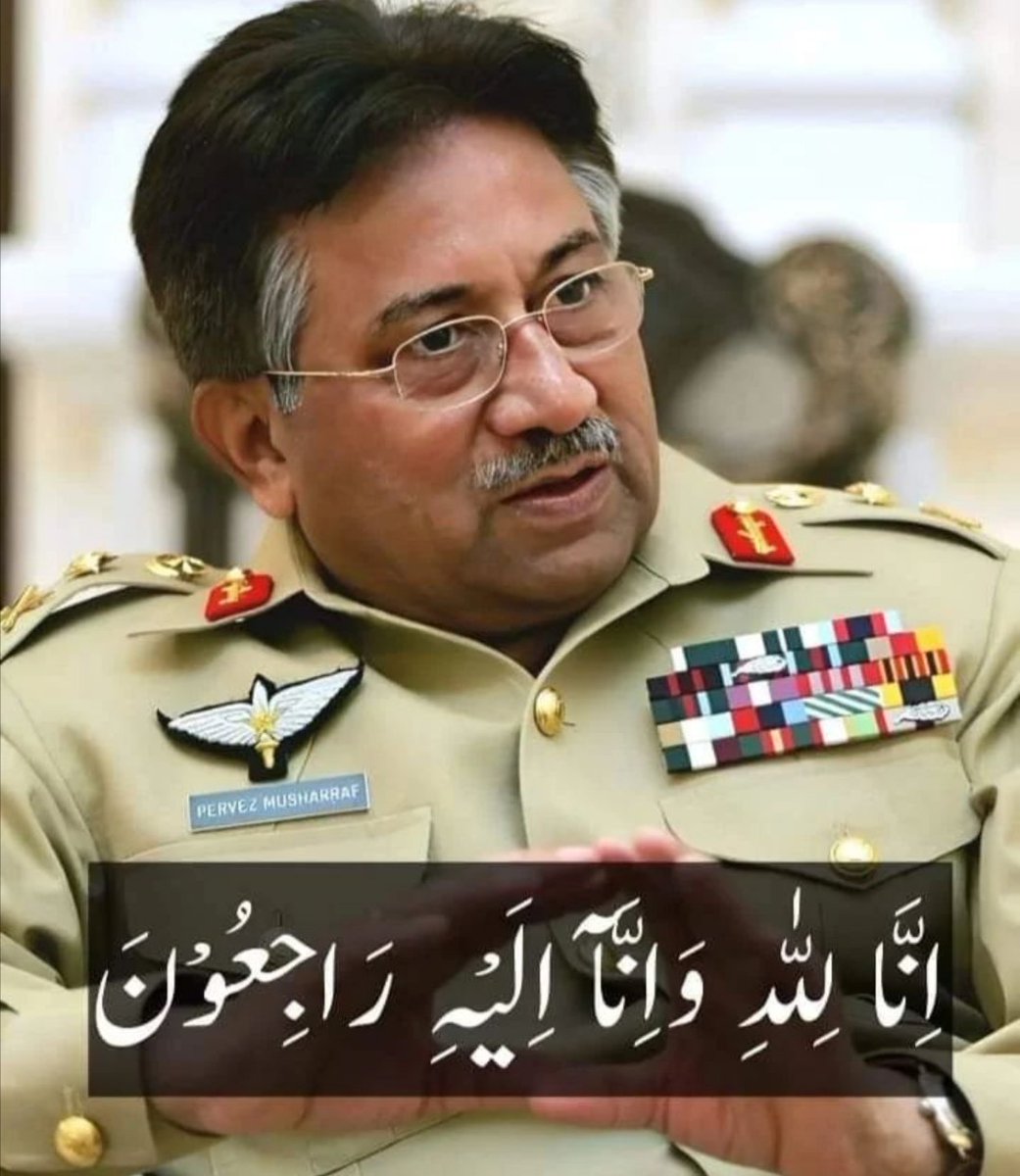 zaraehsan14's tweet photo. Indeed he was a great general.. Rest in Peace Aameen 🤲🏻

#PervaizMusharaf #PervaizMusharraf https://t.co/kSYj1neCoJ