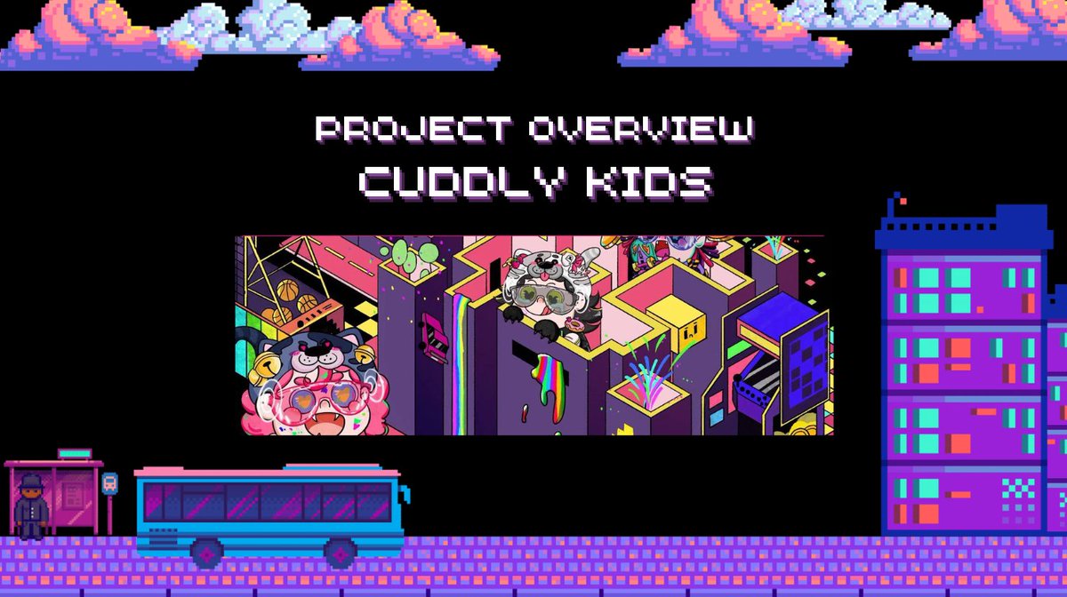 🟪PROJECT OVERVIEW: Cuddly Kids🟪

@CuddlyKids_NFT is a collection of 5,555 NFT characters on the Ethereum blockchain. The collection has just over 38,000 people on Twitter.

#NFT #NFTCommunity #NFTs