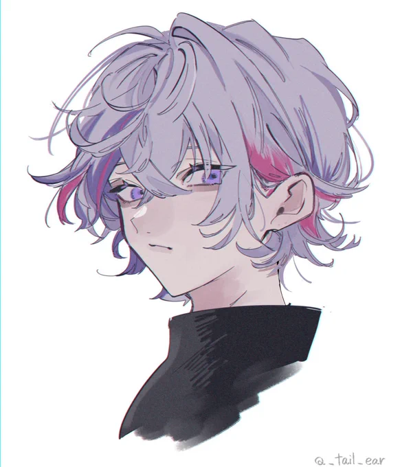顔練習した過去絵見つけた 