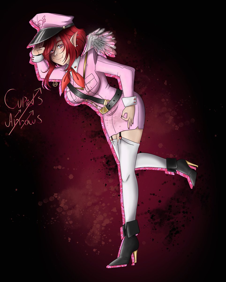 LucyLoveLaceVT's tweet photo. Part of Cupid’s arrows- here is Scarlett
No longer using bow and arrows, modern day Cupid uses an elite task force named #CupidsArrows . Armed with snipers and keen eyes for love, this group will be aiming for your hearts this Valentine’s Day ! #digitalart #ValentinesDay #art https://t.co/I7k3dnKGXe