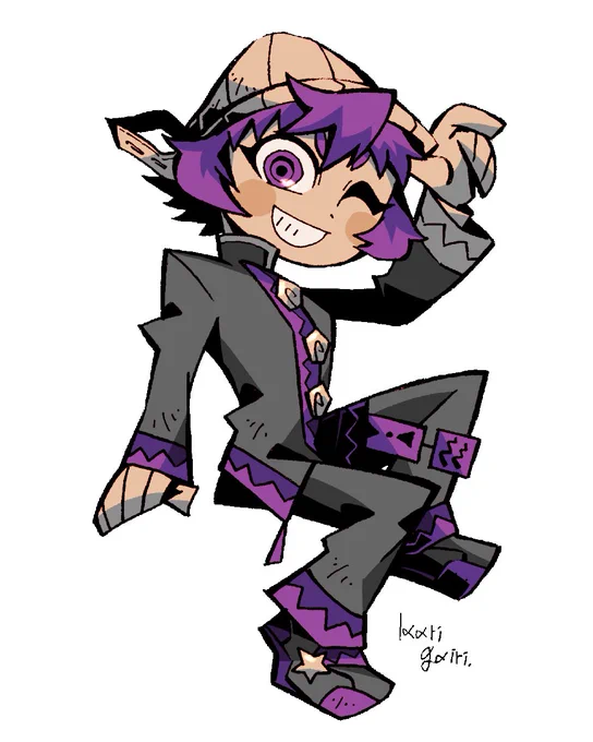 水瓶座のサダルメリク#あすのあすてる #一次創作 #originalcharacters 