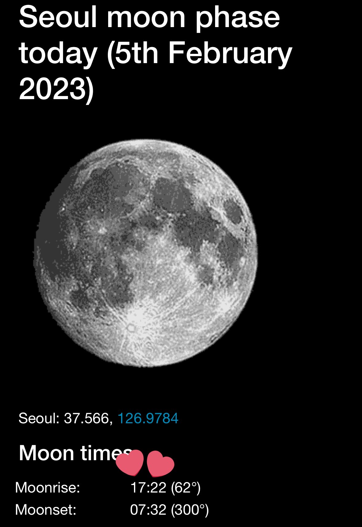 kasey ♡ on Twitter "hold on a second look at the time for the moon