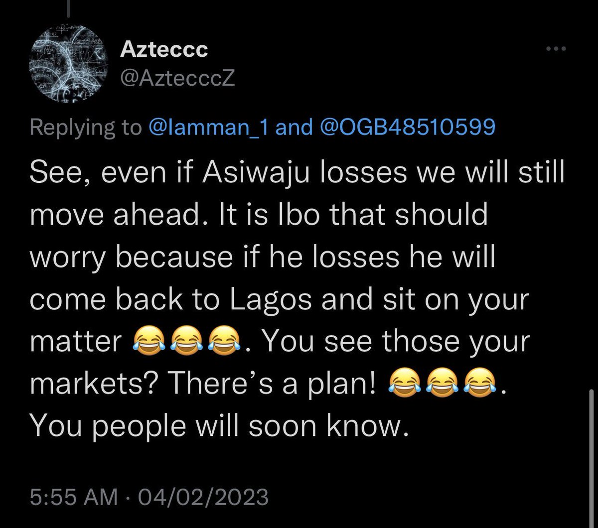 AfamDeluxo's tweet photo. Bola Ahmed Tinubu’s plans for Ndiigbo in Lagos irrespective of the election outcome. https://t.co/6WQ3fcTrsl