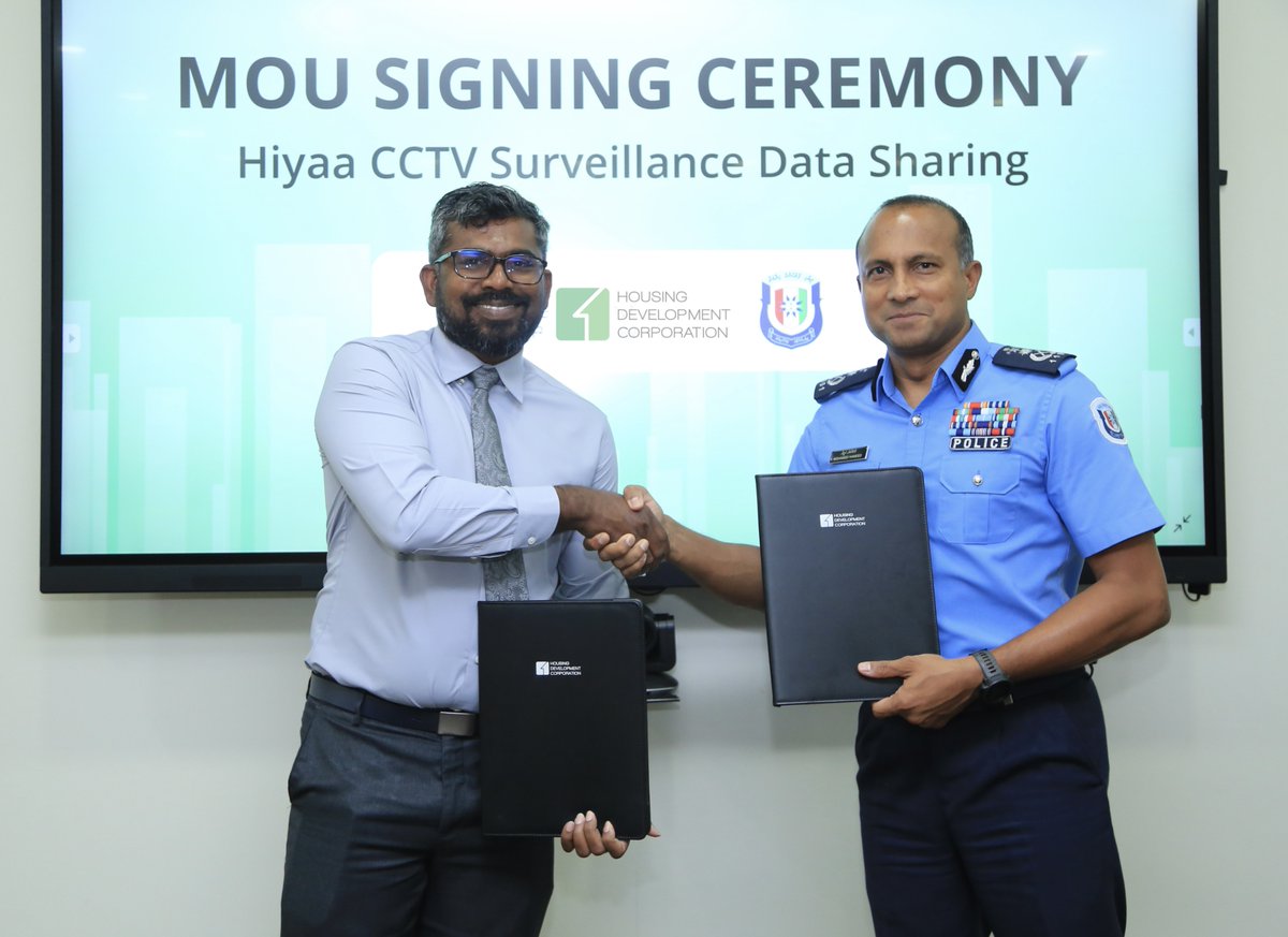 Maldives Police on Twitter "Today, Maldives Police Service and Housing