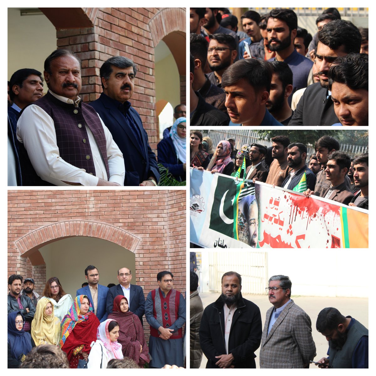 nfciet's tweet photo. Finally, The Honorable Vice Chancellor announced week long activities including Seminars, #Poster Competitions, and #speeches to invigorate and strengthen our #Fight for our beloved #Kashmir.

#KashmirDay #Pakistan #IOK https://t.co/TyQHv9Ummy