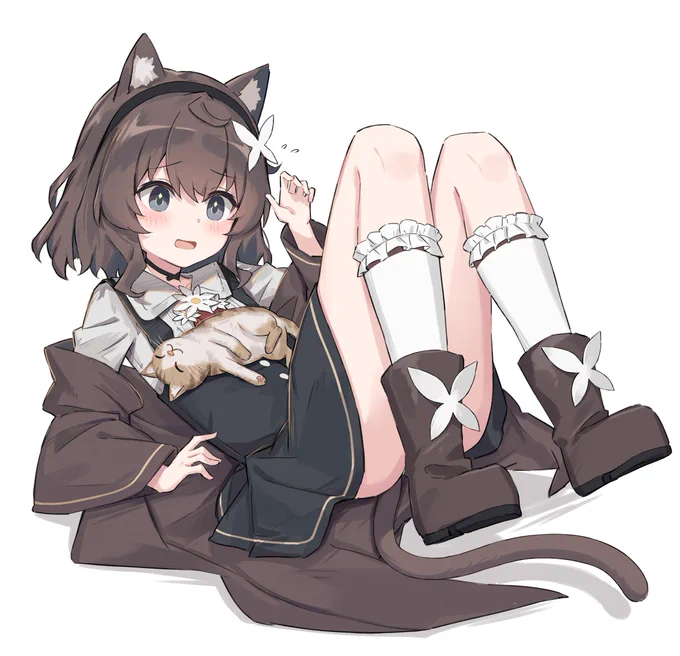 フィオちゃんと猫 