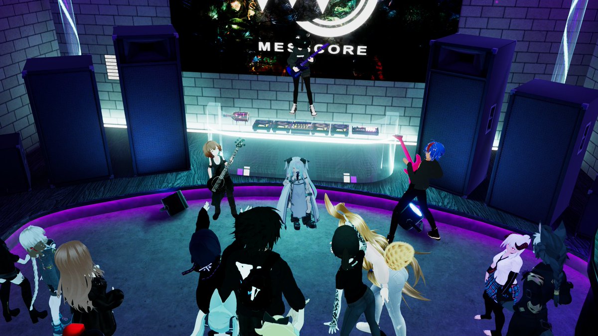 wizs_create's tweet photo. Rizumu LIVE ACTS ONLY 2023.2.5 #01 #MESSCORE #VRChat https://t.co/z5zO2BOiOC