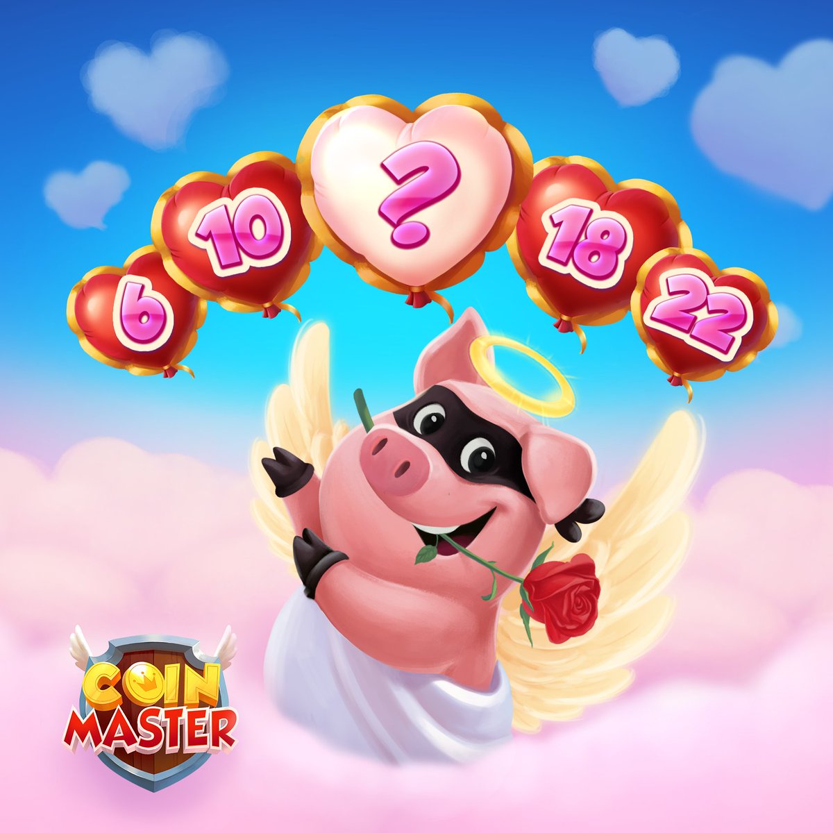 CoinMasterGame's tweet photo. Only one number is missing from this sequence! ☝️Tell us what it is and you could win a lovely 𝟲𝟬𝟬 𝗦𝗣𝗜𝗡𝗦 &amp; 𝟭 𝗕𝗜𝗟𝗟𝗜𝗢𝗡 𝗖𝗢𝗜𝗡𝗦! 😉 🌹

Burst on in and play! 👉 https://t.co/dwBWQn3NTB https://t.co/WxFtpIPaF8