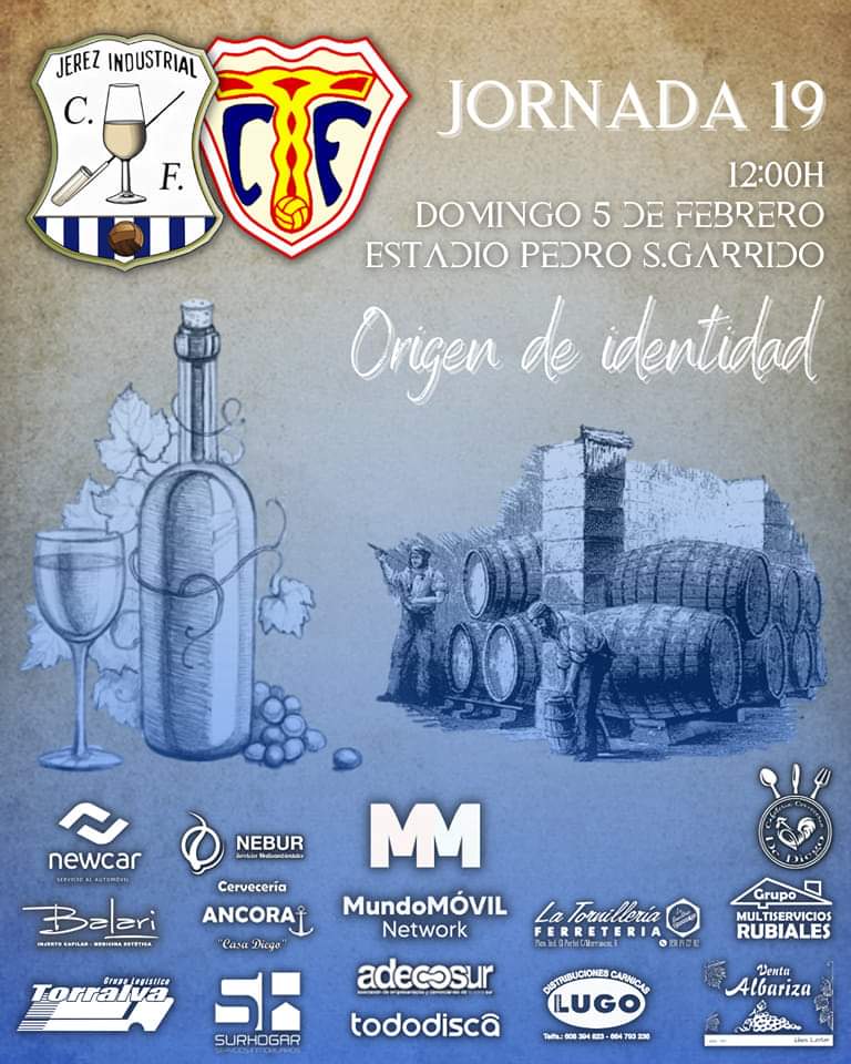 JerezInd_CF's tweet photo. ¡Buenos dias Industrialistas! 💙🤍
¡HOY JUEGA EL JEREZ INDUSTRIAL!
☑️| JORNADA 19
🗓️| Domingo 5 de Febrero
🕓| 12:00 h.
🏟️| Estadio Pedro S.Garrido
🆚| @TrebujenaCF
#jerezindustrialtrebujena
📸 Edutododeportes
#JICF #ObjetivoVolver #temp2223 #Jornada19 https://t.co/WVf4oLhFWk