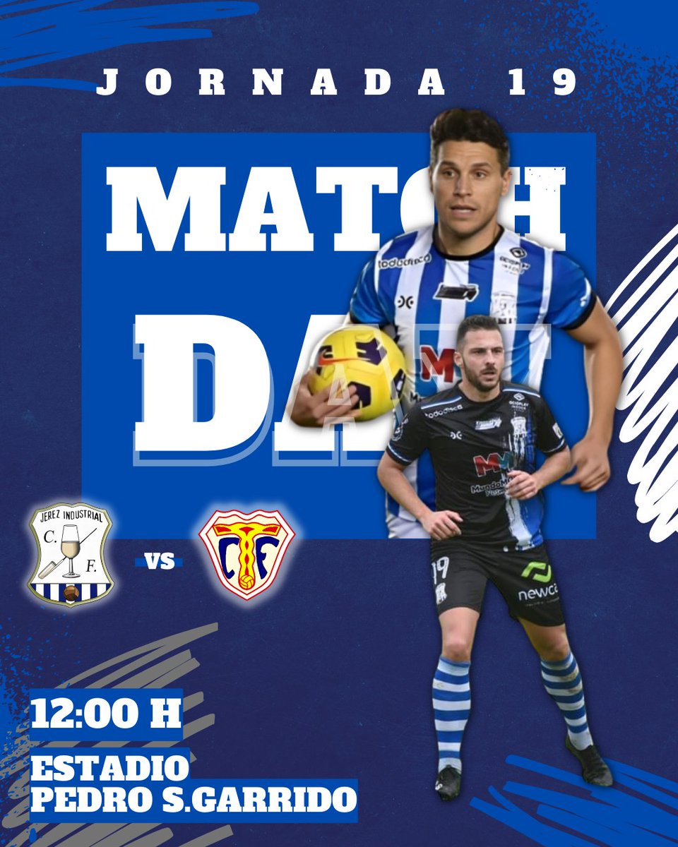 JerezInd_CF's tweet photo. ¡Buenos dias Industrialistas! 💙🤍
¡HOY JUEGA EL JEREZ INDUSTRIAL!
☑️| JORNADA 19
🗓️| Domingo 5 de Febrero
🕓| 12:00 h.
🏟️| Estadio Pedro S.Garrido
🆚| @TrebujenaCF
#jerezindustrialtrebujena
📸 Edutododeportes
#JICF #ObjetivoVolver #temp2223 #Jornada19 https://t.co/WVf4oLhFWk