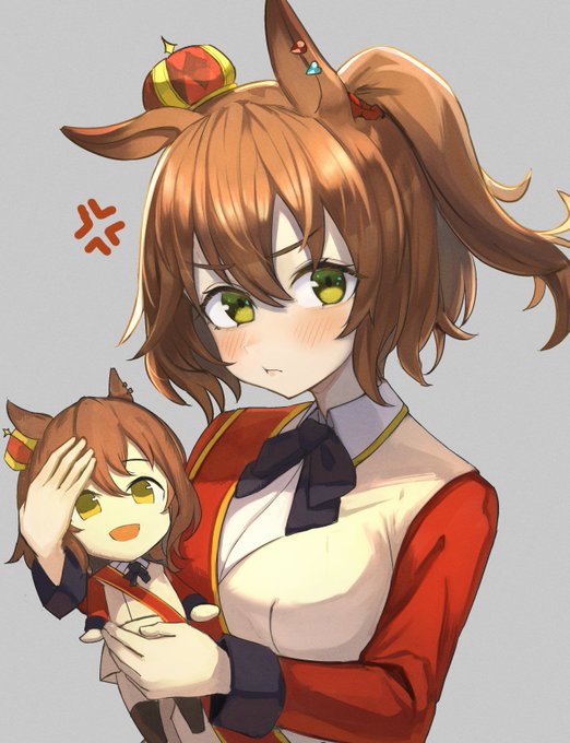 嫉妬マーちゃん(再掲)#ウマ娘 