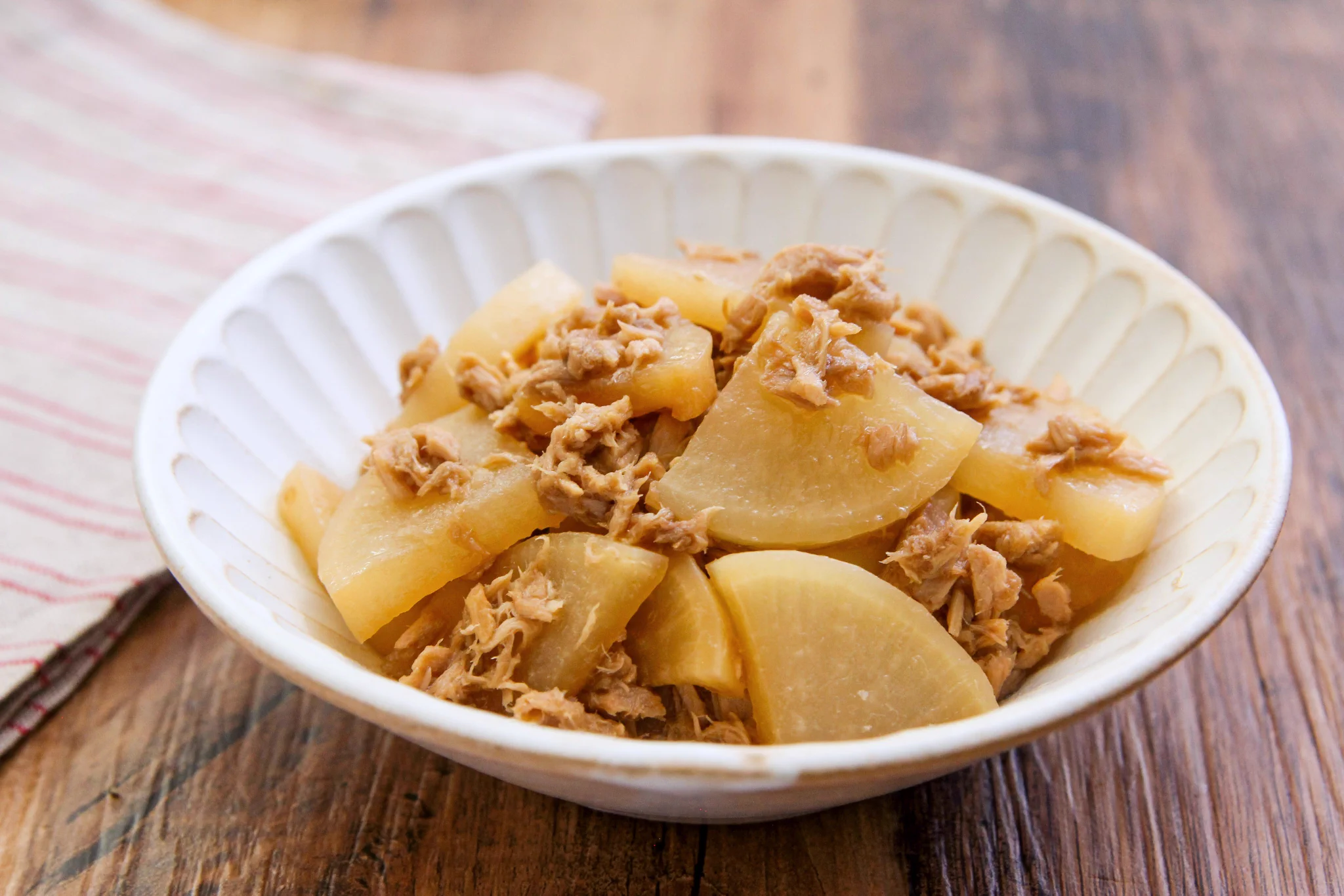 これがあるとご飯がめちゃくちゃ進む？！簡単で美味しそうな大根×ツナ缶レシピ！