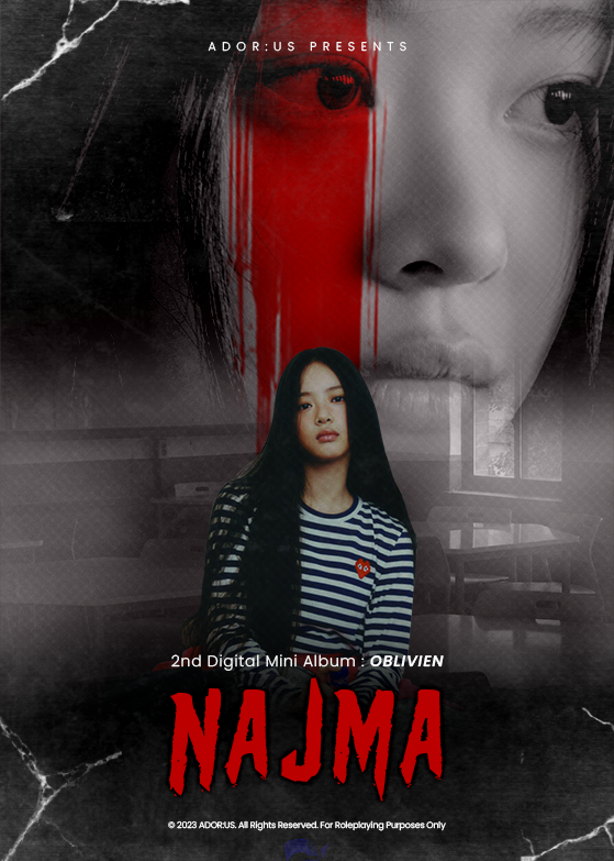 ㅤ

⸻ㅤ𝑶𝒃𝒍𝒊𝒗𝒊𝒆𝒏
Introducing, #NAJMA.
The one who know-it-all.
Will she tell us about their secrets?

Find out the answer this February;
at 4 PM WIB.

ㅤ