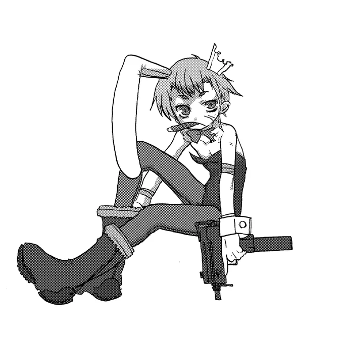 こんな絵描いて、人生初の漫画のアシスタントをしていた気がする。#おまいら15年前何してたよ 