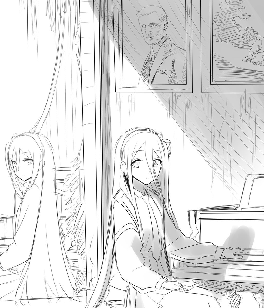WIP
少しずつ描いていこうと思う 
