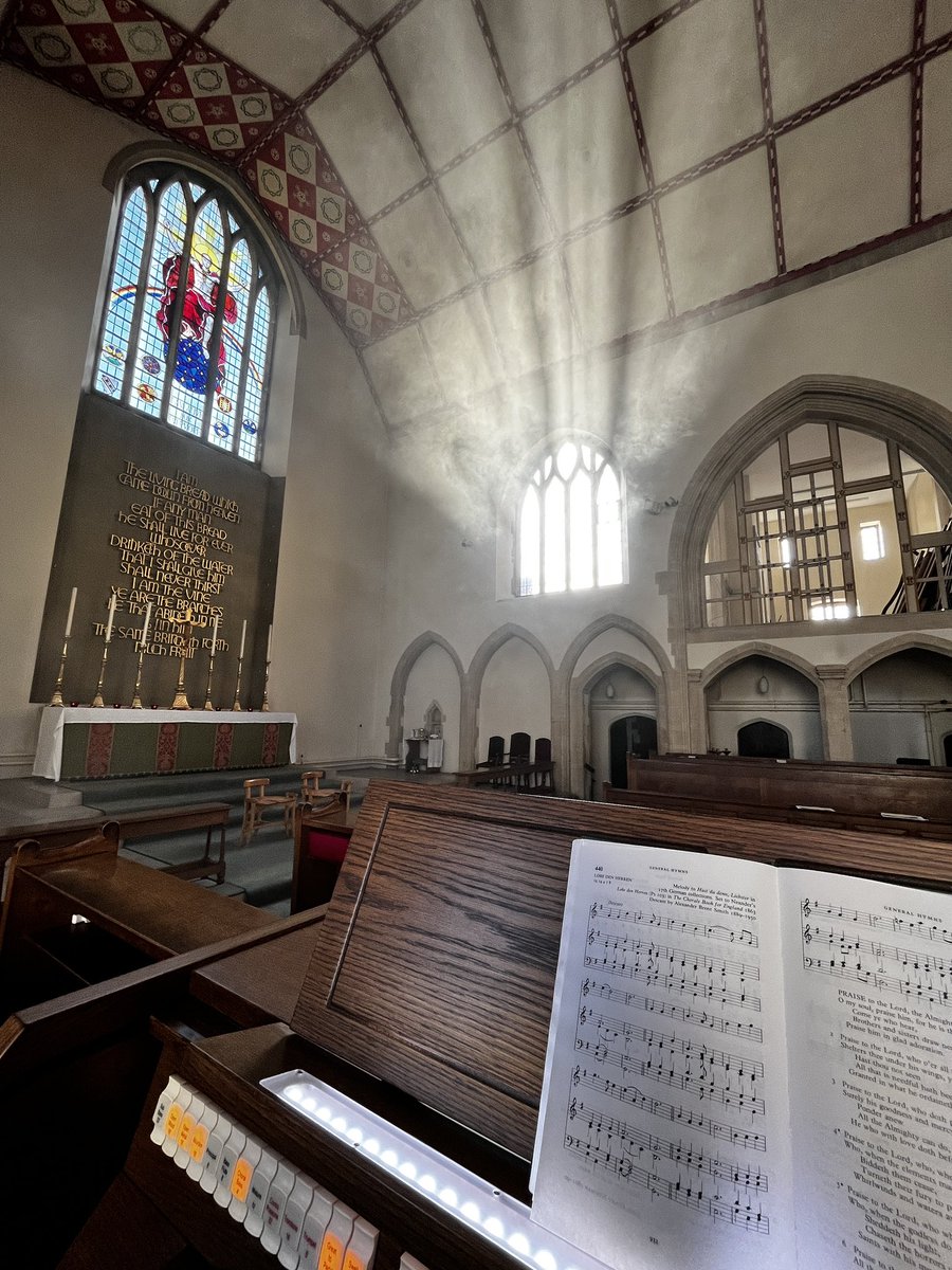 William Forrest (@w_cmforrest) on Twitter photo This is quite a distracting view (in a good way) when you’re trying to practise the hymns for High Mass <a href="/stmartinroath/">St Martin in Roath</a> This is quite a distracting view (in a good way) when you’re trying to practise the hymns for High Mass <a href="/stmartinroath/">St Martin in Roath</a>