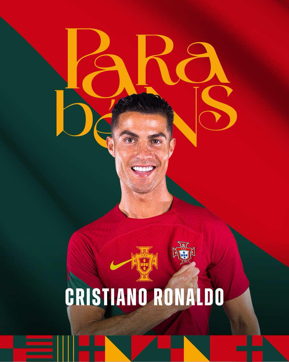 O melhor de sempre faz hoje anos! 🤩 Parabéns, capitão! #VesteABandeira

The GOAT turns 38 today! 🤩 Happy birthday, captain! #WearTheFlag