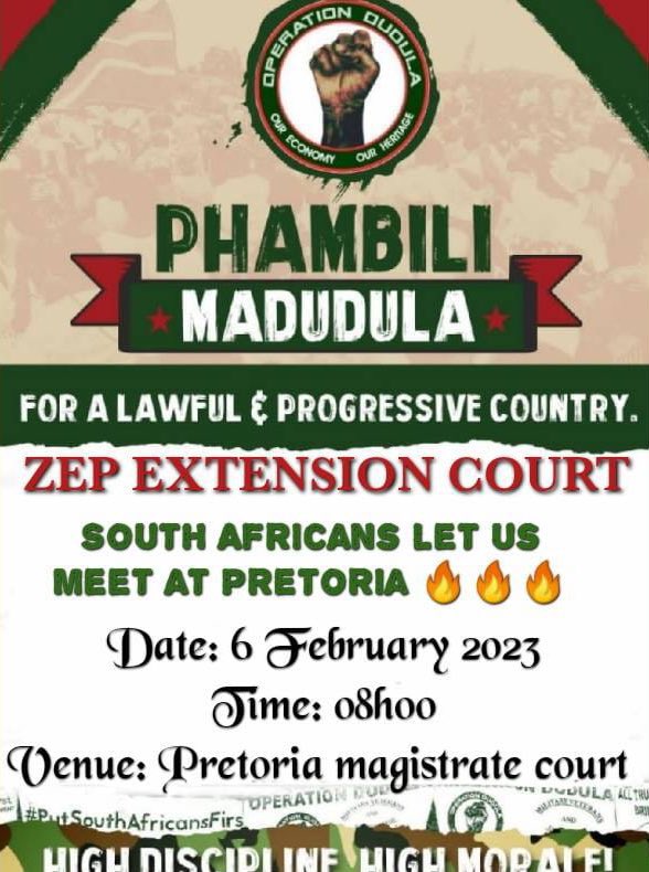 maphulumpana's tweet photo. South Africa for SAns First!!! NO FEAR βππ#Dudula, #PutSouthAfricaFirst, #ActionSA, #PatriotocAlliance shall stay until SA is Fix, SAns last hope, that will impose stricter immigration Lawsββπ #Foreigners #Nhlanhla_lux #Hillbrow #Free_State #Paul_Mashatile #Zimbabweans https://t.co/G2kq8Pimds