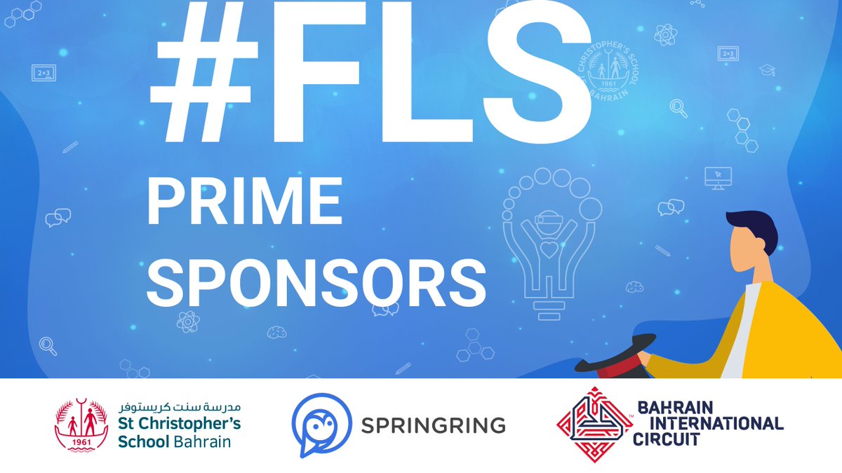 Introducing our Prime sponsors, Bahrain International Circuit, Springring, and St Christopher’s School, Bahrain🤩We’d like to thank each of these establishments for helping us make #FLS2023 a reality!💙
-
#FLS #StChris #StCBh #Summit #Education #School #Bahrain #Fun #Learning