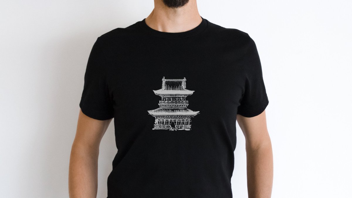 digi_node's tweet image. High-quality Vintage art print of 'Japanese Architecture' by Kona Bairei on the soft and comfortable Bella Canva 3001 tshirt by TopsTotesAndMugsClub #etsy 

Find here: etsy.me/3X6O2Fx via @Etsy
