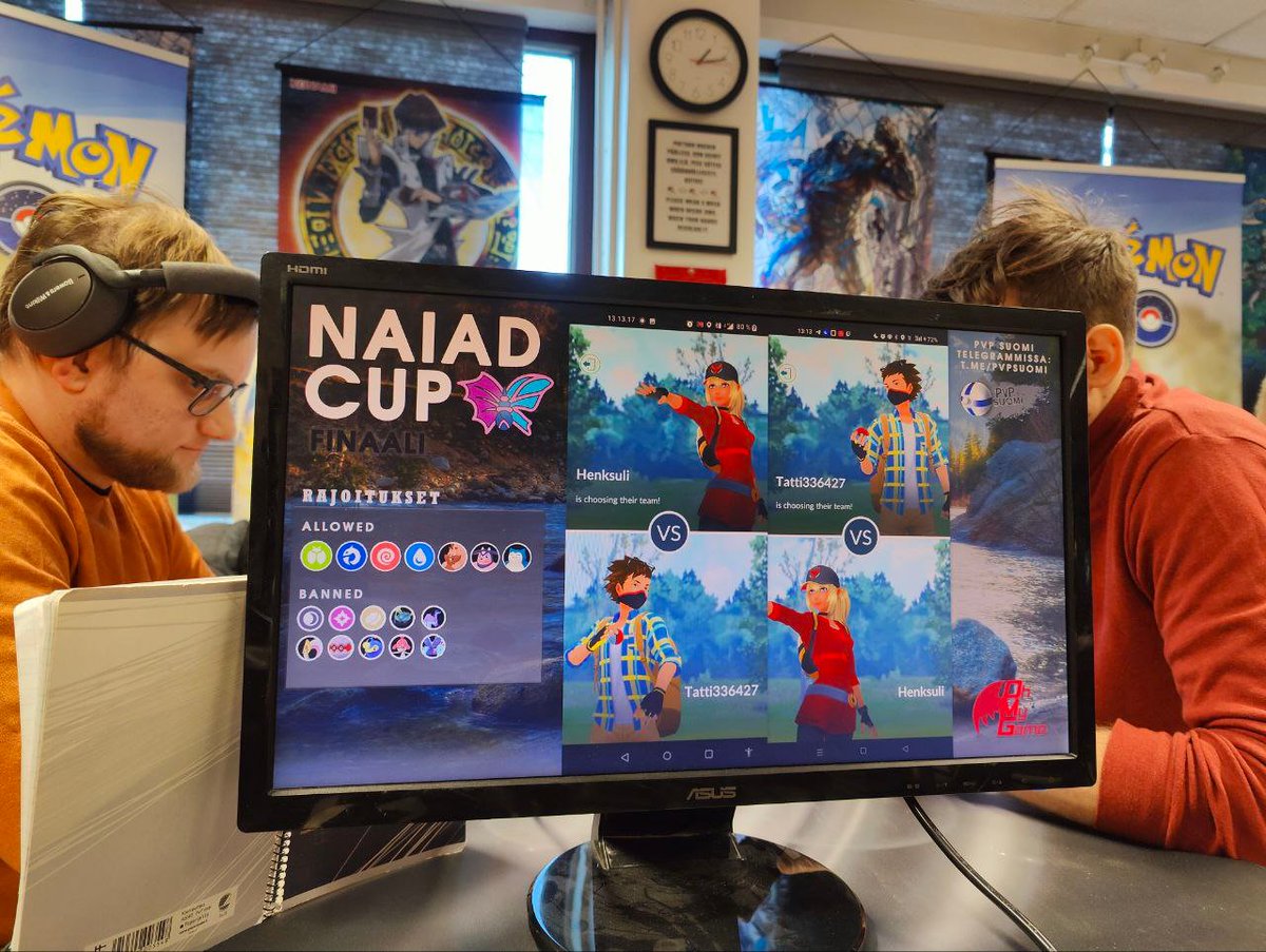 Helmikuun teematurnausta, Naiad Cupia pelattiin eilen livenä <a href="/OhMyGameFinland/">Oh My Game</a> tarjoamissa puitteissa Vantaalla! Finaalissa nähtiin tuttu parivaljakko kun <a href="/Tatti336427/">Tatti336427</a> ja <a href="/Henksuli1/">Henksuli</a> ottivat mittaa toisistaan. 

Kiitos myös muille osallistujille! 🙏🔥
#esportsfi #silphgg #naiadcup