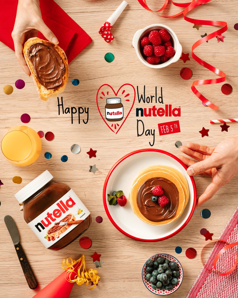 Happy World Nutella Day! How are you celebrating this year? Show us your flipping skills in the comments below.​ #WorldNutellaDay