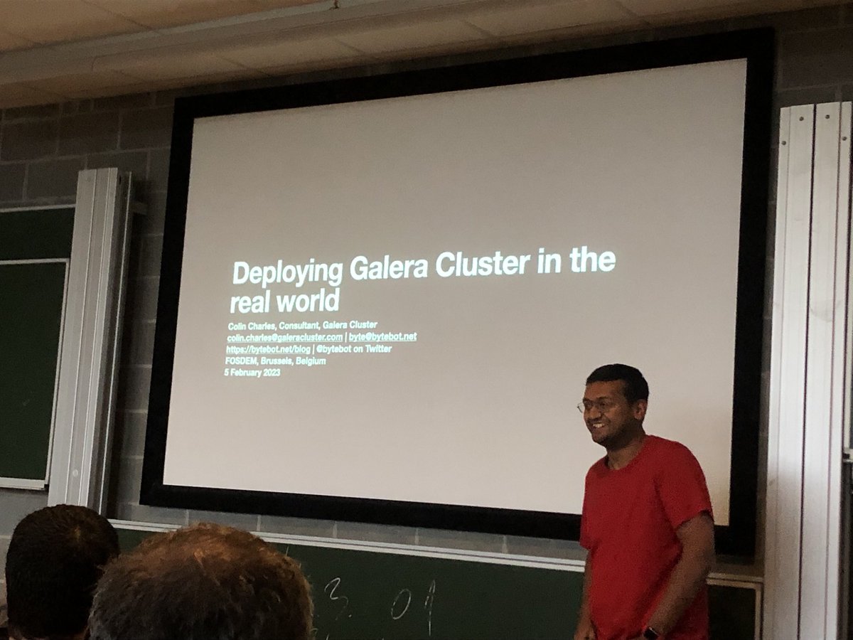 GaleraCluster tweet media