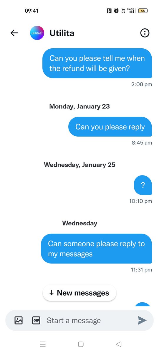 CCle1987's tweet photo. @UtilitaEnergy Can I get a reply to my messages. https://t.co/YJncVSg09T