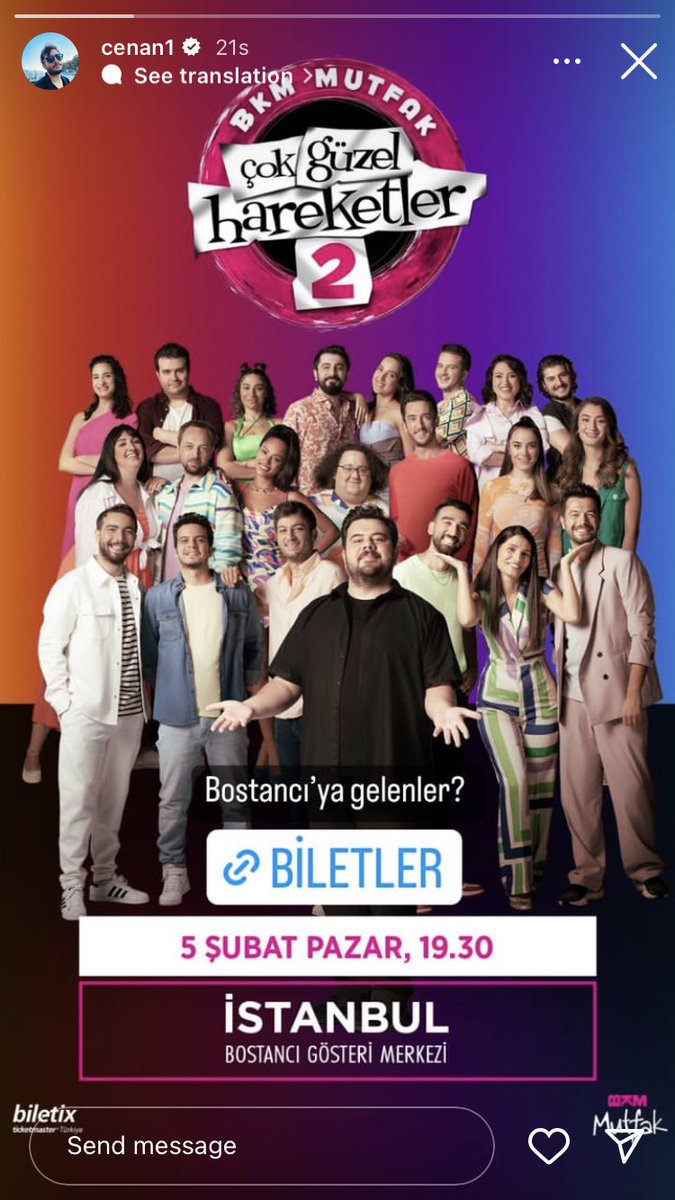 Her turne storysi gordugumde huzunleniyorum😐 Darlamadigim organizasyoncu kalmadi 😀 Kurban olim artik getirin ÇGH’yi Baküye ya