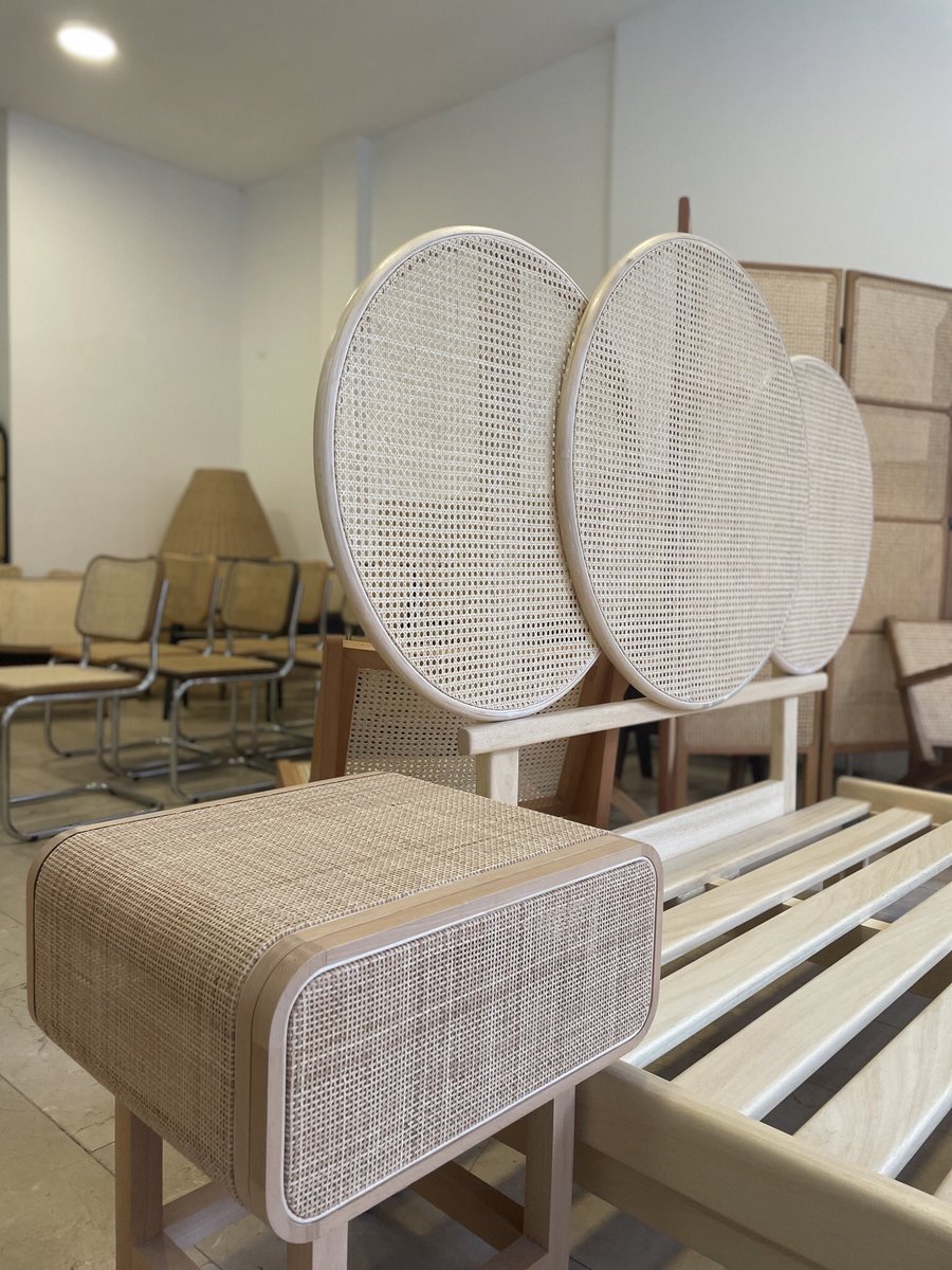 wickerist's tweet photo. Hasır örgülü Trio başlıklı karyola #rattan #wicker #wickerist
https://t.co/F2la18AuS6 https://t.co/E47zu0Chzc