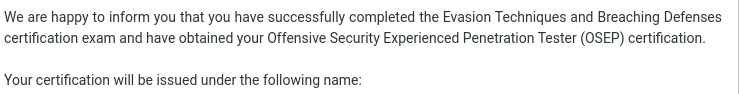 d7x_real's tweet photo. this course has been a real wealth of knowledge explaining the concepts of advanced evasion techniques and most effective Active Directory breaches in depth, highly recommend it to anyone who want to advance their evasion techniques and/or Active Directory skills @offsectraining https://t.co/5PzMLSo9AN