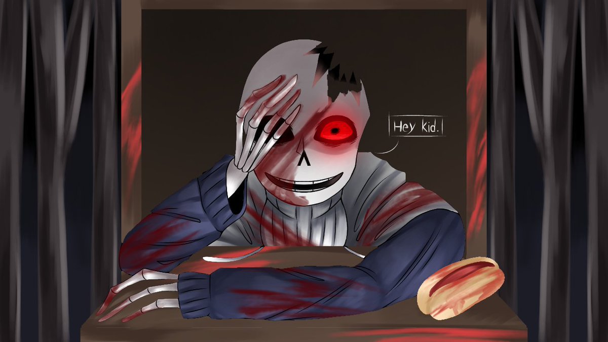 Genodream's tweet photo. 🩸🦴🪓

#undertaleAU #horrortale #HorrorSans #sans https://t.co/h15LX4vjT5