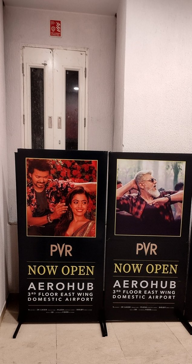 cinemaismylove's tweet photo. #PVRAerohub 5 Screens Multiplex from #pvrcinemas is Located Nearby #Tirusulam Railway Station / Metro Station & Opposite Building of #Airport, It's #Aerohub Mall Currently Under Construction, Snacks Rates are Extremely High, So Plan Accordingly 👍
#Pvr #Aerohub #Chennai https://t.co/LdSVsiHjST