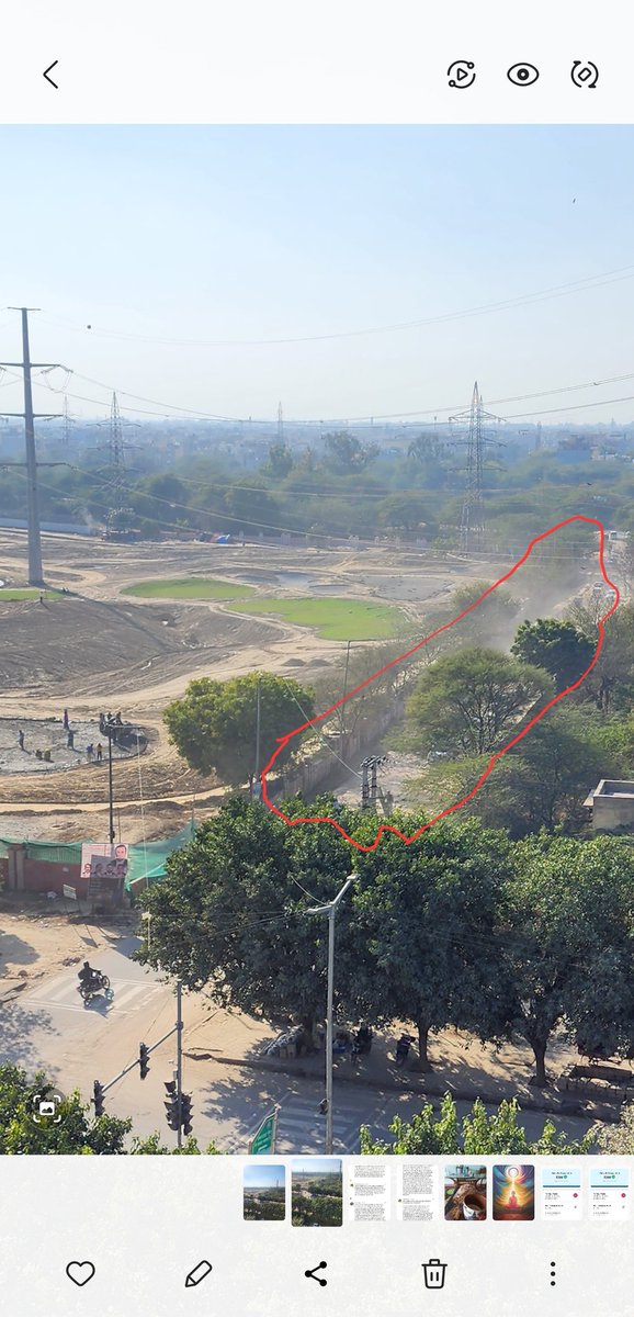 Road dust remains to be a big reason for Delhi's air pollution. This is A narrow goyla dairy mor road near Sect 19, Dwarka Golf course. <a href="/CPCB_OFFICIAL/">Central Pollution Control Board</a> <a href="/DPCC_pollution/">Delhi Pollution Control Committee</a> <a href="/ArvindKejriwal/">Arvind Kejriwal</a> <a href="/official_dda/">Delhi Development Authority</a>