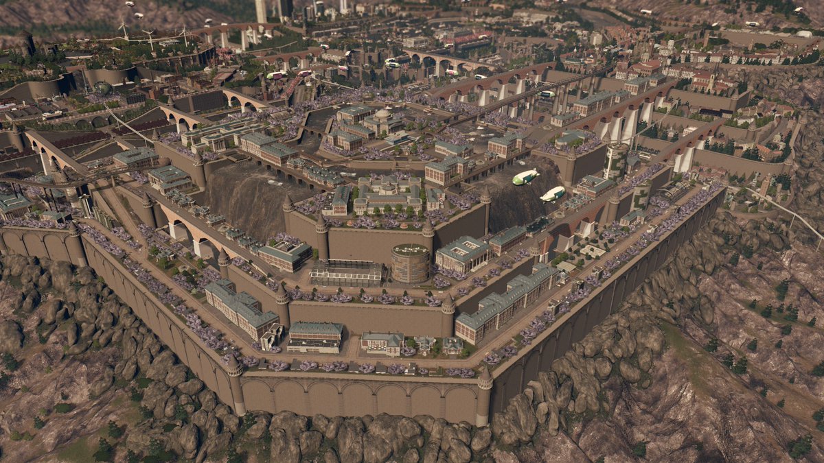 Cykoop1's tweet photo. #CitiesSkylines @ColossalOrder  This is one of my craziest cities. 🤠 https://t.co/fnaWI3ElpW