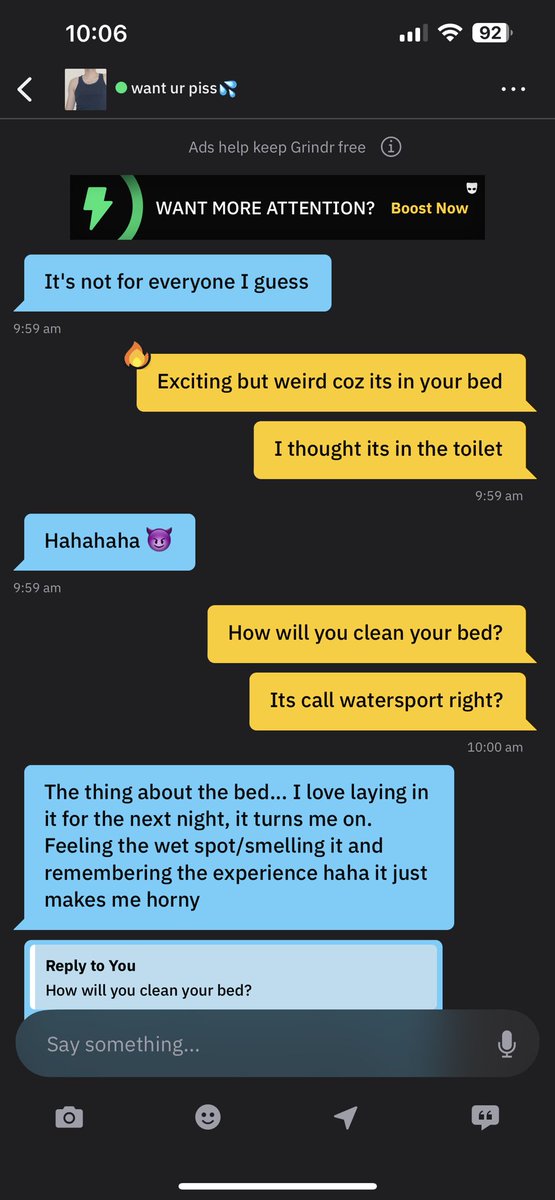 MjKho30's tweet photo. First my first watersport, urinating someone… weird pero for the books #watersport #fetish https://t.co/zwKYks2Wvn