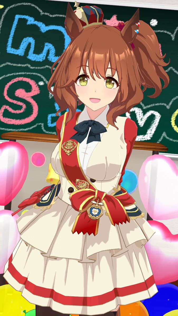 balloonmmd's tweet photo. ShiniNetさんが作成したアストンマーチャンをお借りして作ってみました。
ふわふわしていて可愛いですね！ https://t.co/Jwaj0xX3QI