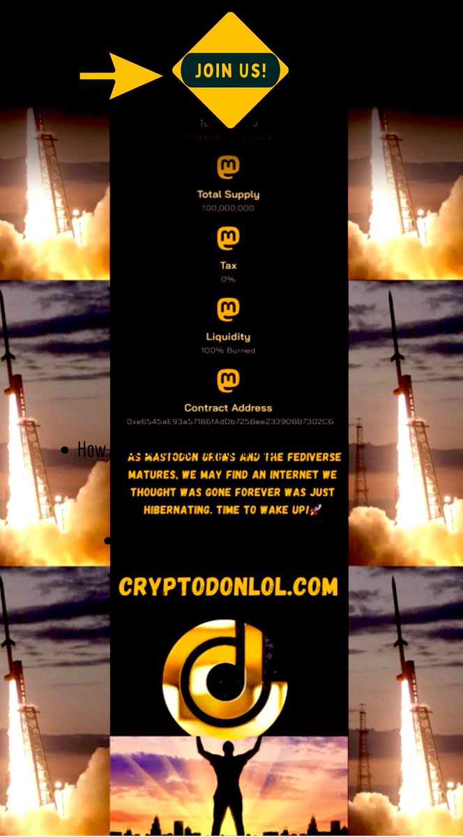 CryptoM45600161's tweet photo. @MartiniGuyYT gm bro

You say to me Crypto. I say to you CryptoDon.

https://t.co/U71CjGevjB
#Cryptodon
#Mastodon
#CDON
$CDON
https://t.co/TBAGTdqiZI https://t.co/lSCJYOnE48