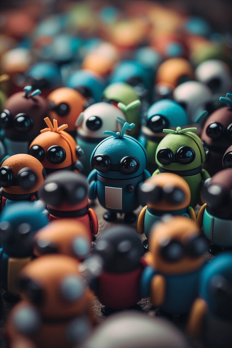 fugi_me's tweet image. So many tiny robots!! So many!.....
#robots #tiny #tinyrobots #cute #somany #ai #art #aiart #midjourney #aiartwork #midjourneyart #digitalart #dailymidjourney #generativeart #aidesign #aiartists #ArtificialIntelligence