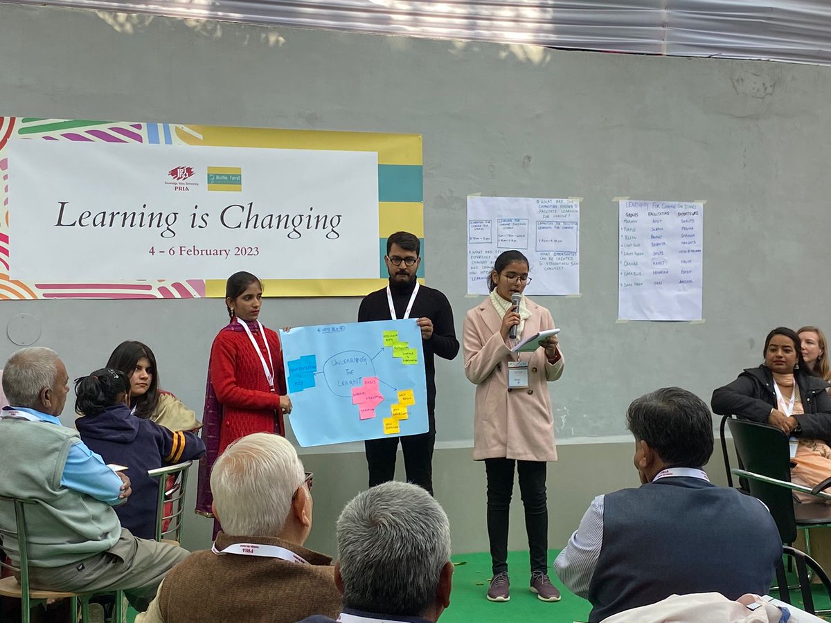 PRIA_India's tweet photo. #groupdiscussions; 9 grps presented & shared their personal experiences of learning and changing through creative methods
#learningischanging
#PRIAat41
#PRIAcelebrations
@PRIA_India @buddhall @RTandon_PRIA @FoundationMf @SPARCIndia2 @Samarthan_CDS
@CYSDOdisha @vani_info https://t.co/eYviV6MxBO