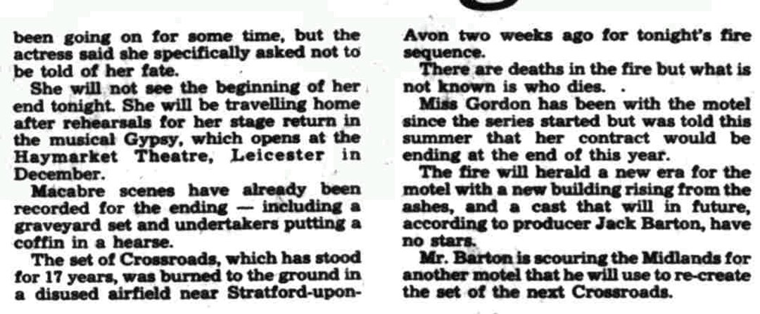 Having just finished the wonderful series #Nolly on <a href="/itvx/">ITVX</a> I thought I'd share the views of the Belfast Telegraph (no spoilers) on the cliffhanger exit. <a href="/noele_gordon/">Noele Gordon News</a> <a href="/crossroadssoap/">Crossroads Motel</a> #RecommendedViewing