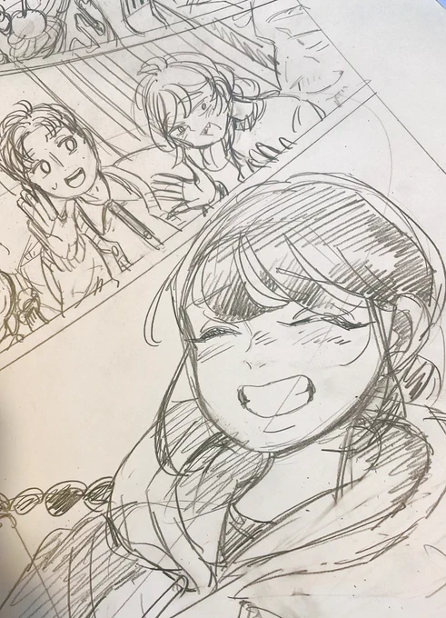 今日は下絵頑張った! 