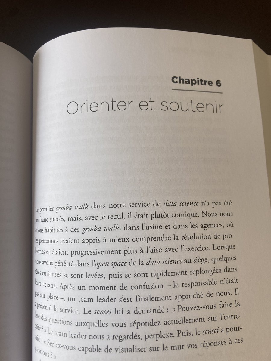 Complètement changer de mode de command-and-control: de donner des instructions / contrôler l’exécution à donner une orientation / soutenir dans la difficulté - l’exploration managériale de <a href="/nicochartier/">Nicolas CHARTIER</a> et <a href="/gpaoli92/">Guillaume Paoli</a> amazon.fr/Réussir-équipe…